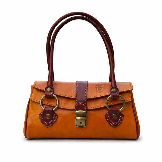 Italian Leather Top-Hand Bag
